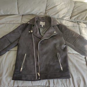 ASOS Faux Suede Biker Jacket